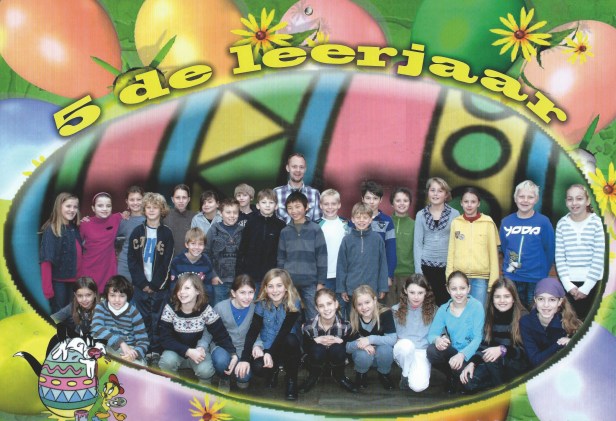 2010-2011 klasfoto 5e leerjaar Geert Van Bastelaer, Pierenbos Gemeenteschool, Lindedreef 18.jpg